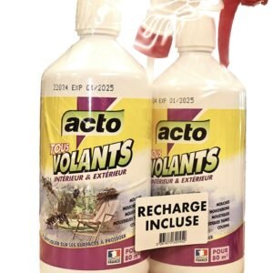 PULVERISATEUR ACTO PRO,  TOUS VOLANTS +RECHARGE