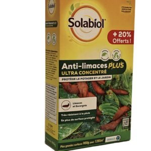 ANTI-LIMACES+ESCARGOTS SOLABIO 1KG+20% GRATUIT