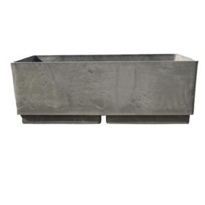 JARDINIERE 16U100 100X35X35.5 LIGHT CHARCOAL