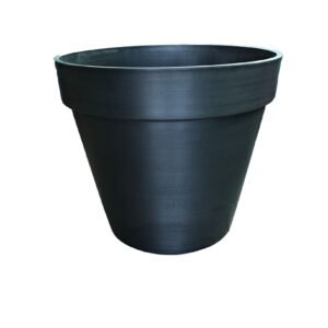 GROS POT FLEUR  100X80 LIME/BLACK